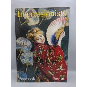 Taschen Impressionists Posterbook Unisex OS Multicolor Excellent 6 Art Prints